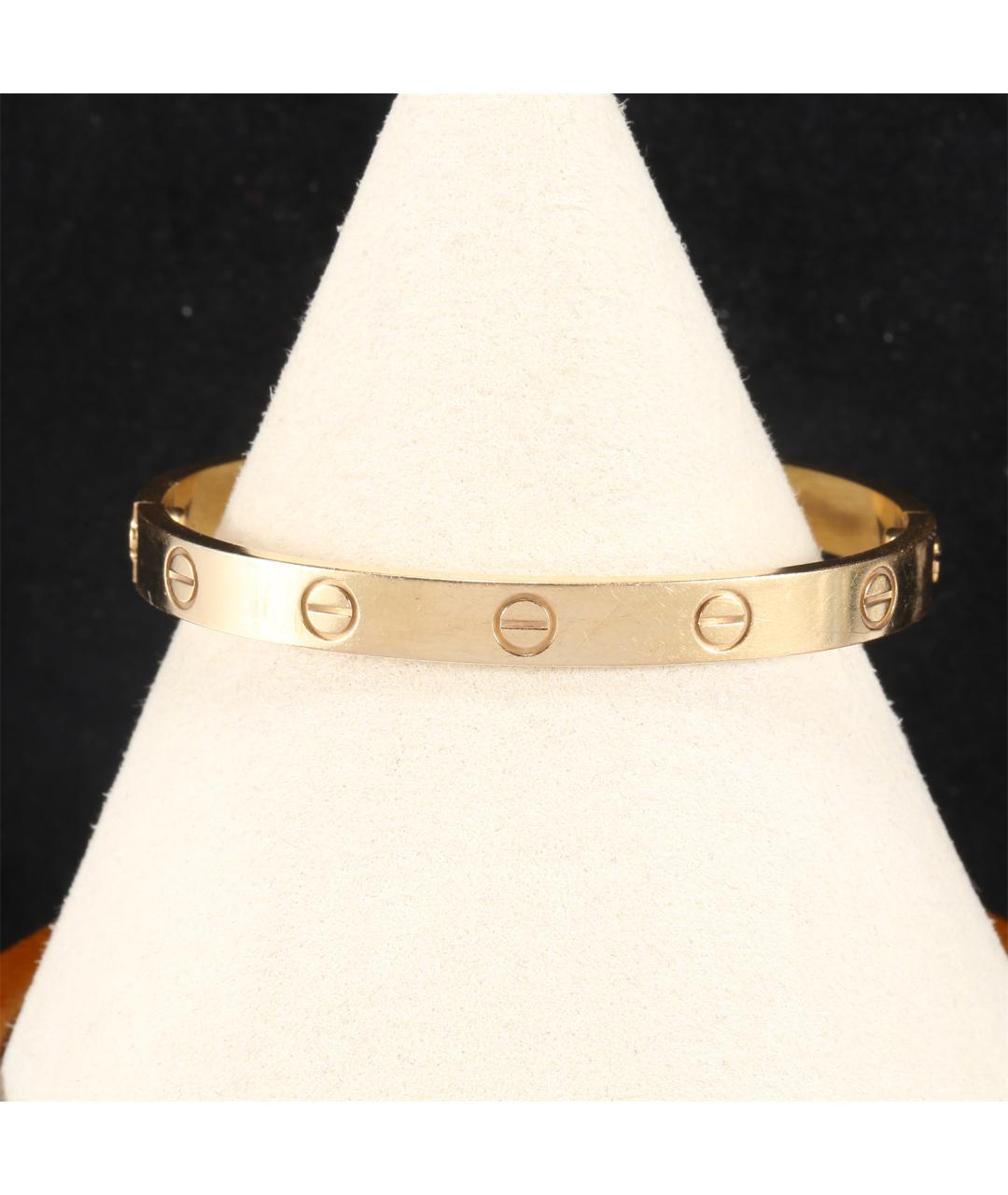 CARTIER Золотой браслет из желтого золота, фото 5