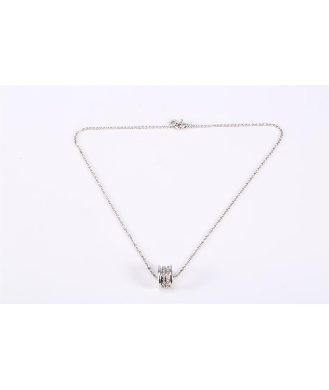 BVLGARI Серебряное колье из белого золота, фото 6