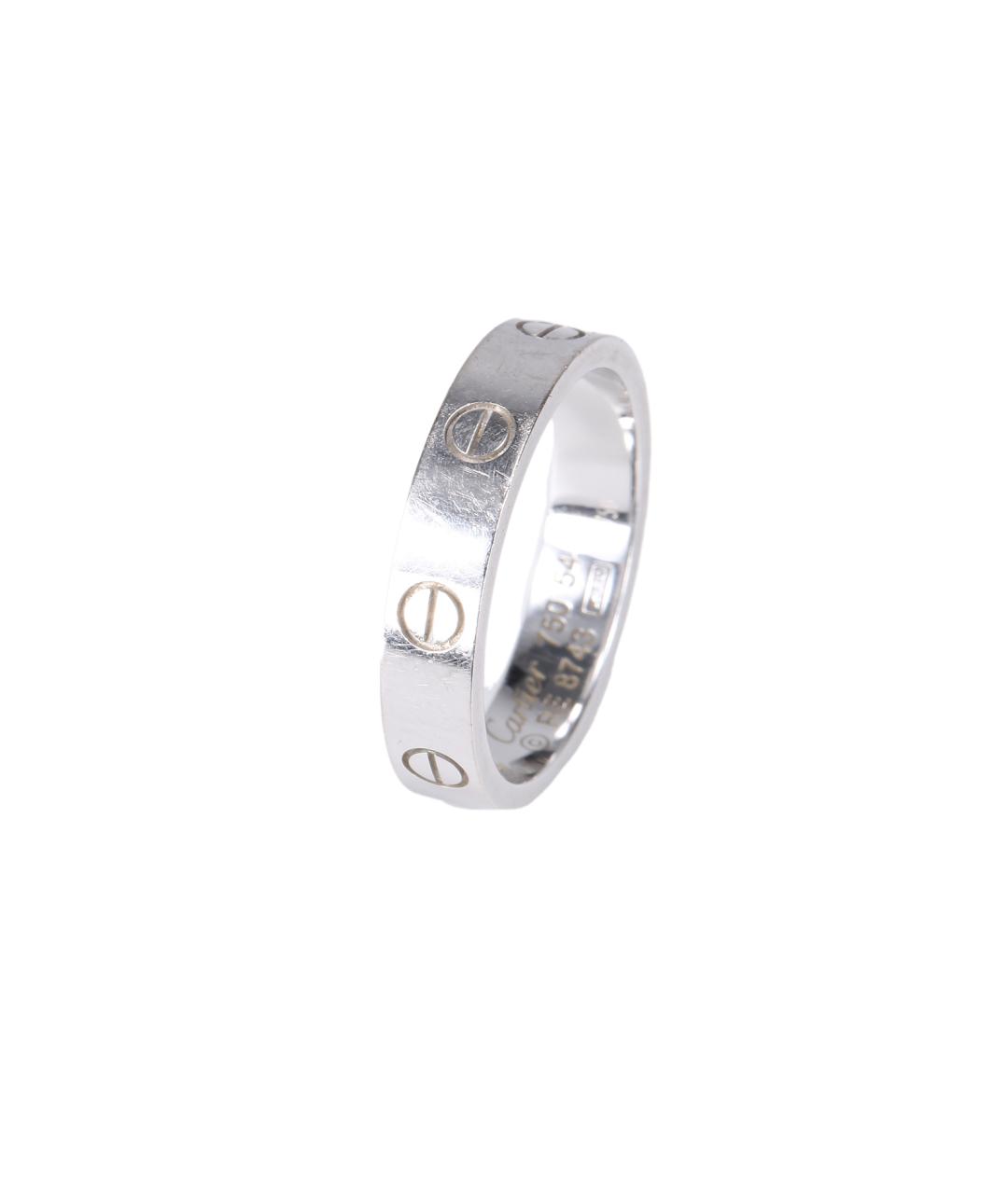 CARTIER Серебряное кольцо из белого золота, фото 1