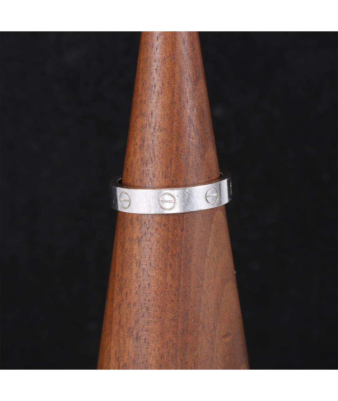 CARTIER Серебряное кольцо из белого золота, фото 7