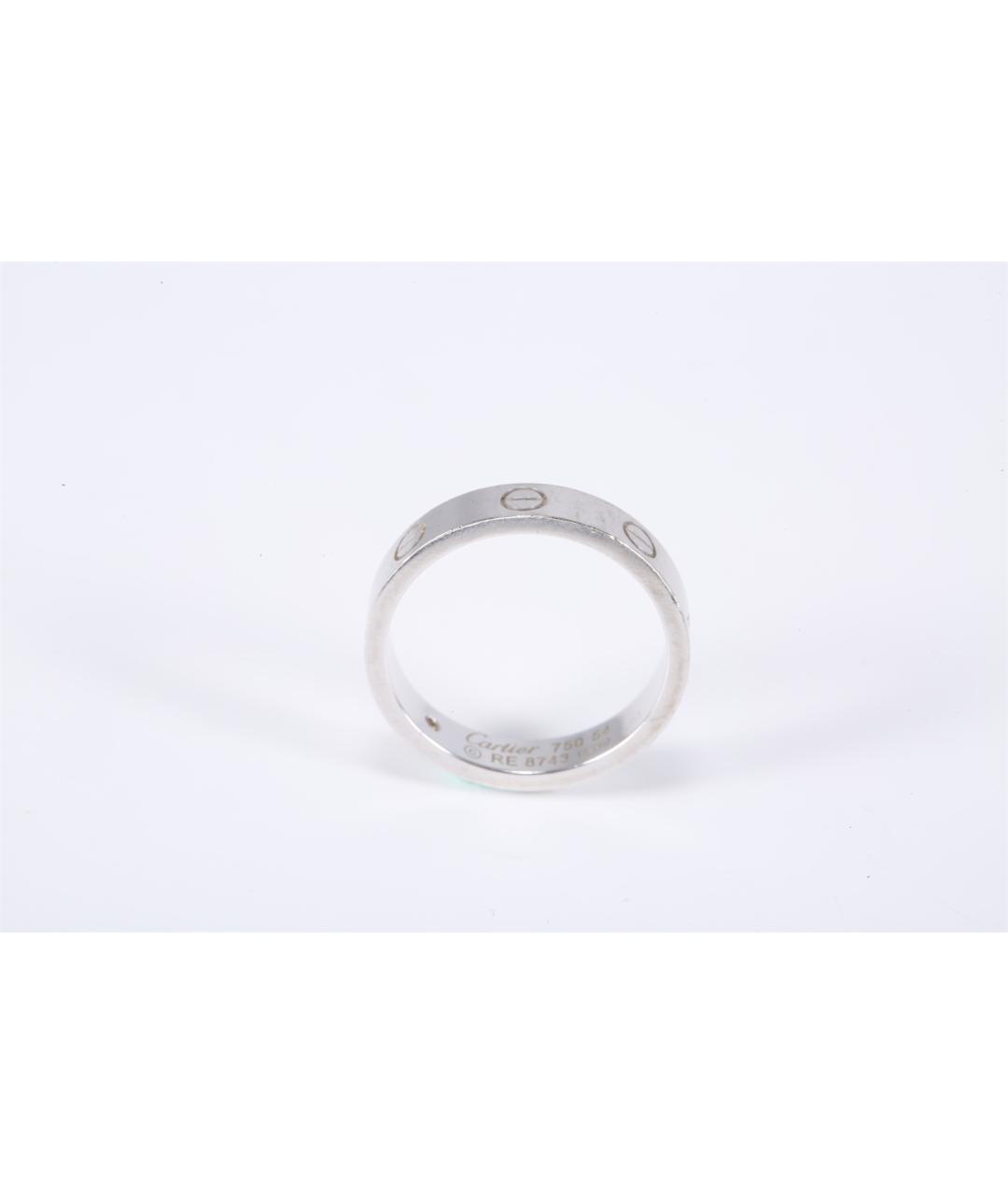 CARTIER Серебряное кольцо из белого золота, фото 3