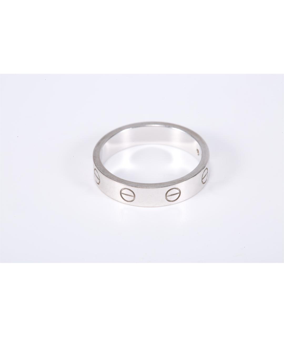 CARTIER Серебряное кольцо из белого золота, фото 5