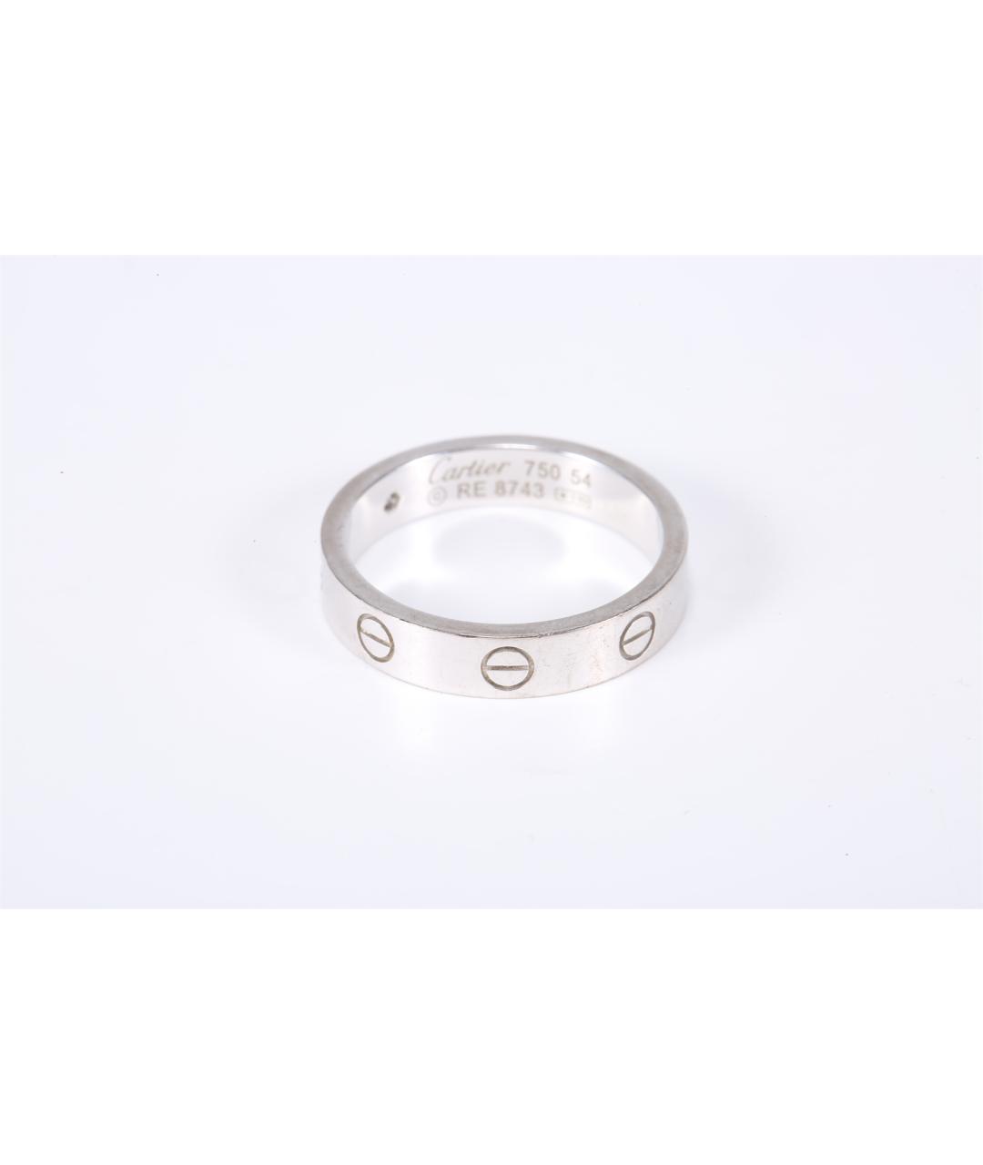 CARTIER Серебряное кольцо из белого золота, фото 4