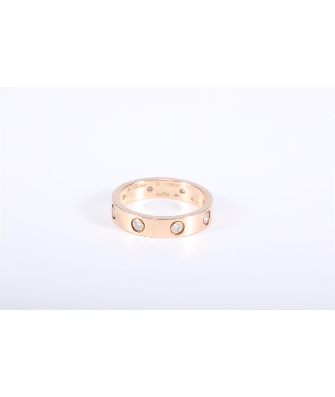 CARTIER Кольцо из розового золота, фото 4