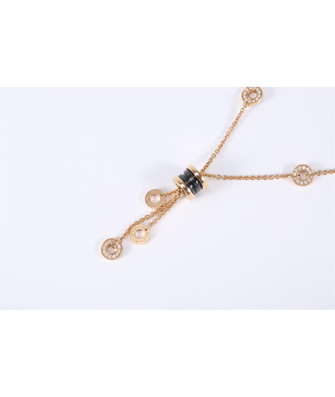 BVLGARI Золотое колье из розового золота, фото 3