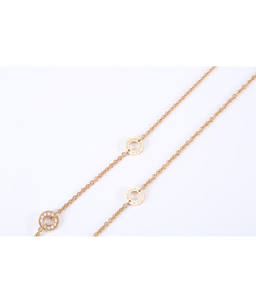 BVLGARI Золотое колье из розового золота, фото 4