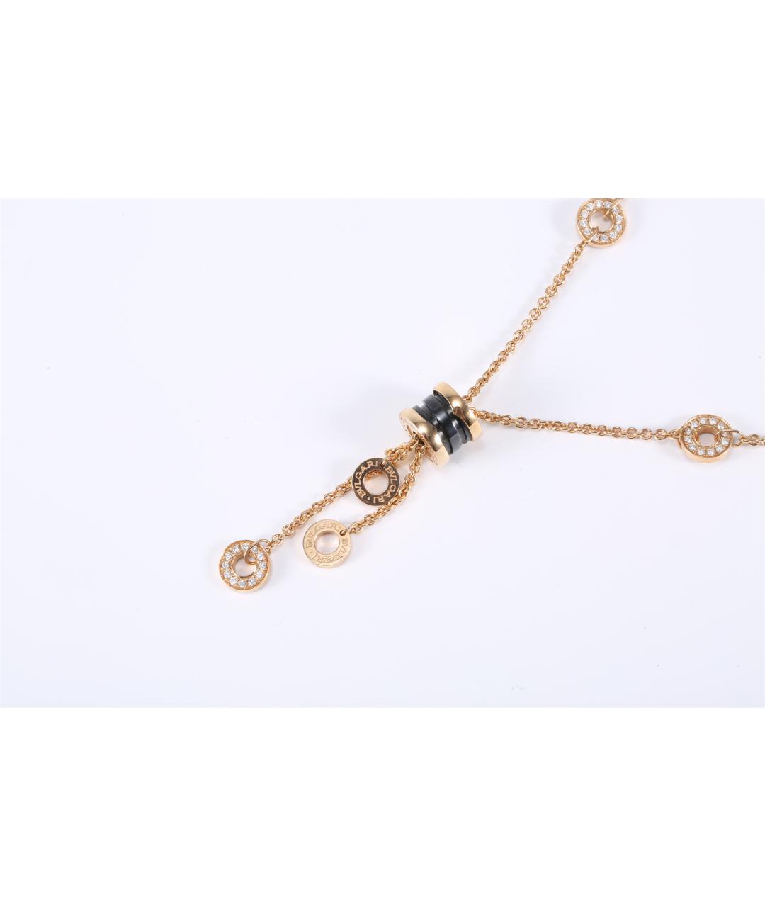 BVLGARI Золотое колье из розового золота, фото 2