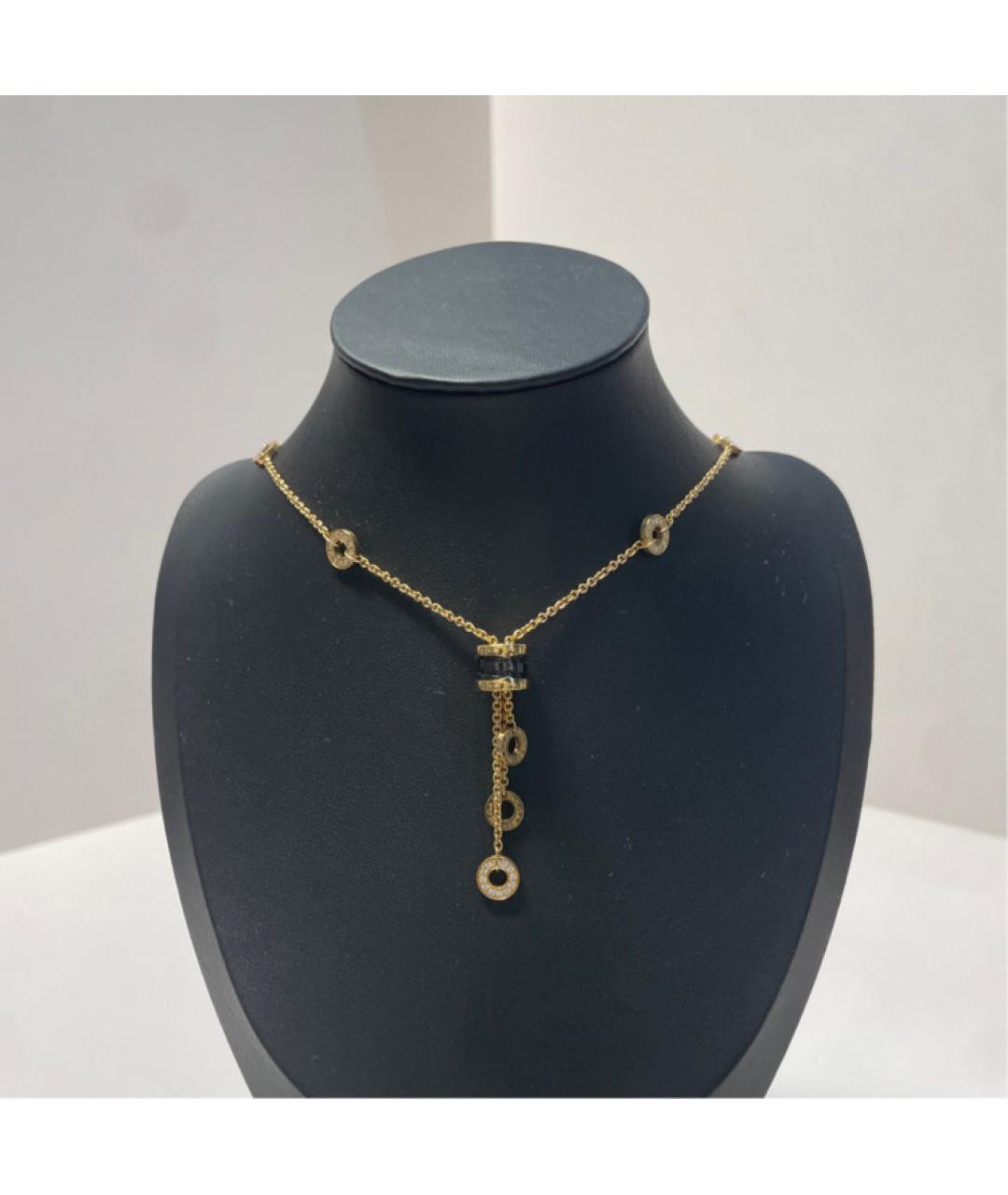 BVLGARI Золотое колье из розового золота, фото 7