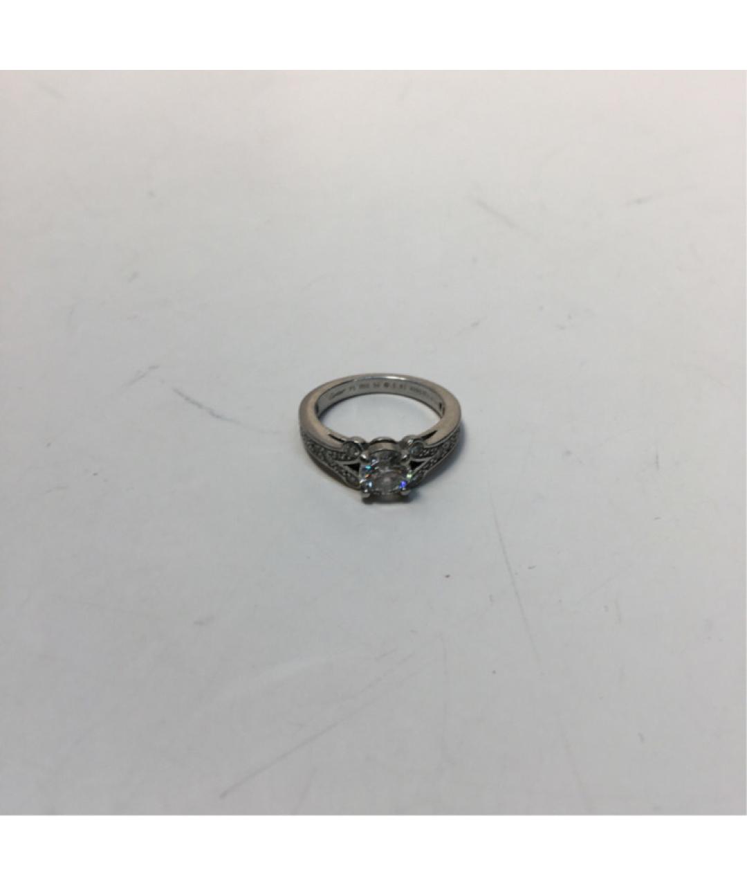 CARTIER Серебряное платиновое кольцо, фото 8