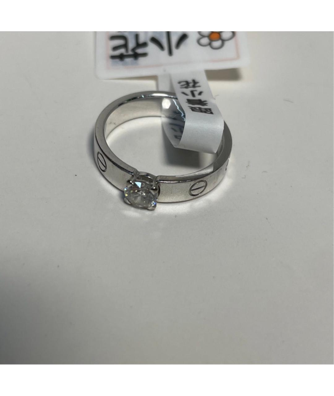 CARTIER Кольцо из белого золота, фото 9