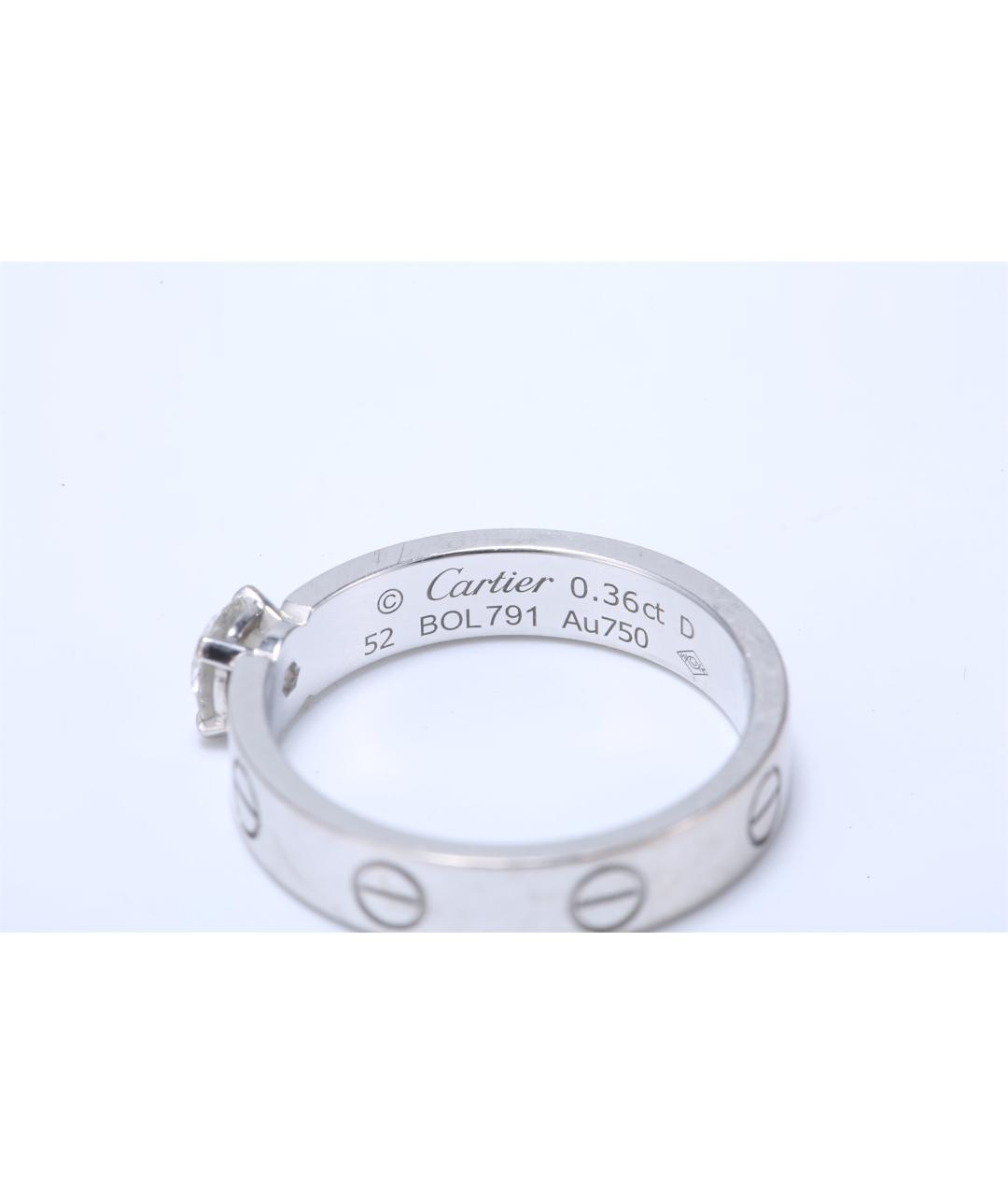 CARTIER Кольцо из белого золота, фото 6