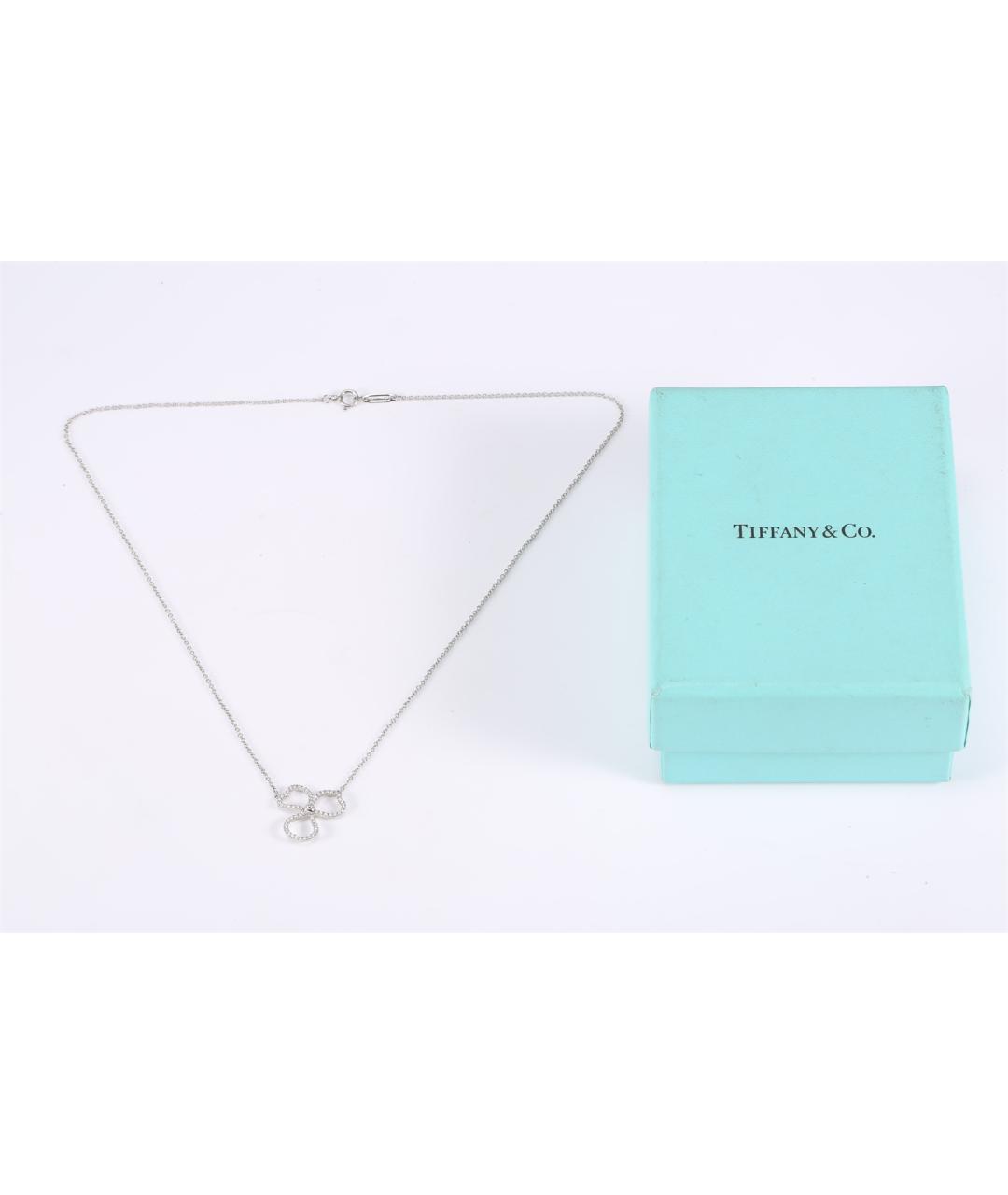 TIFFANY&CO Платиновое колье, фото 7