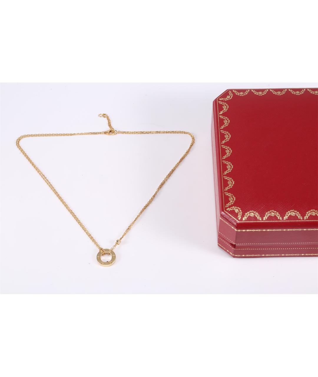 CARTIER Колье из желтого золота, фото 7