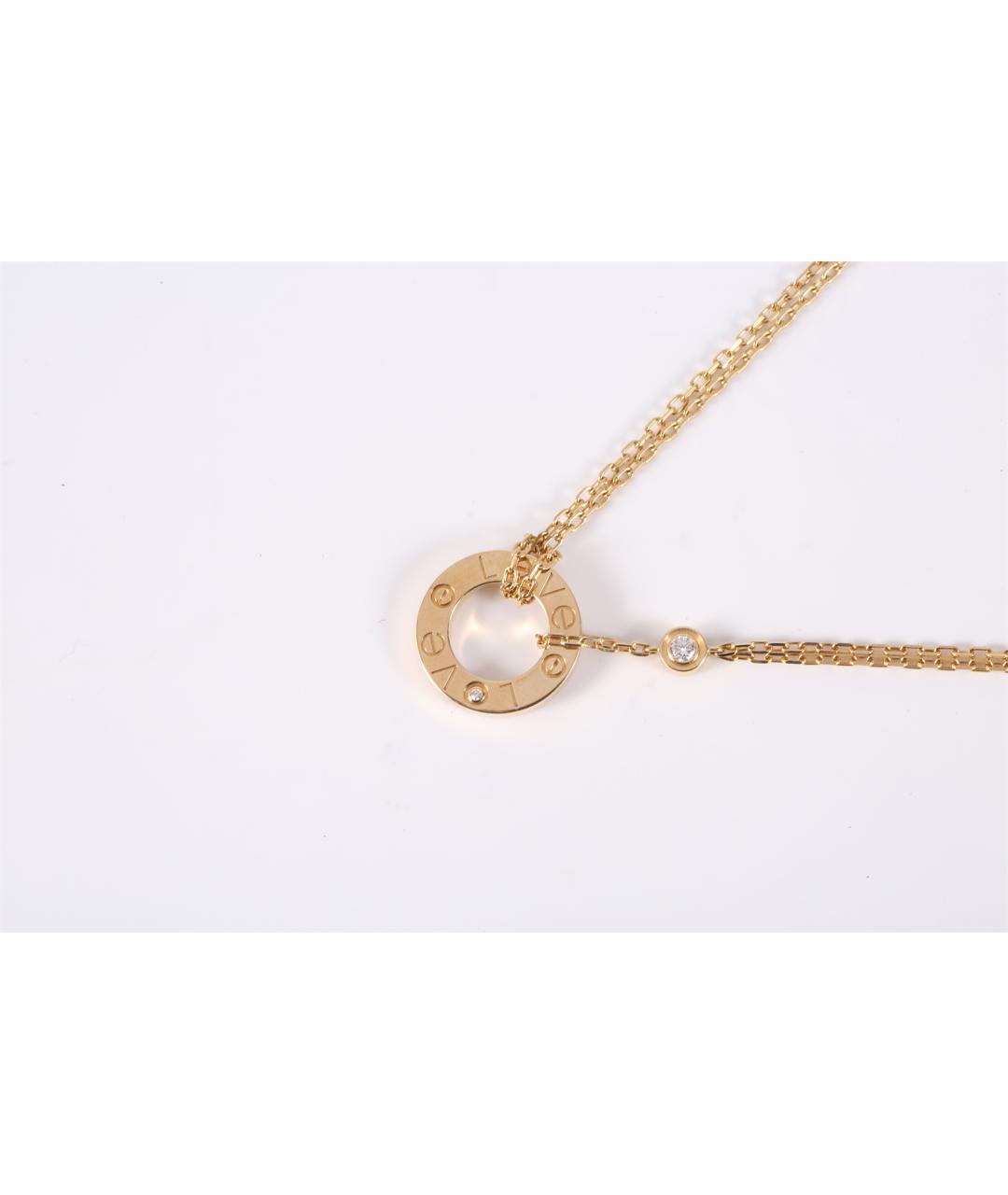 CARTIER Колье из желтого золота, фото 2
