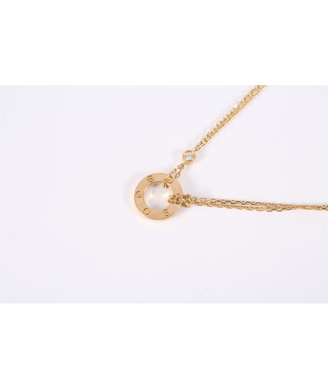 CARTIER Колье из желтого золота, фото 3