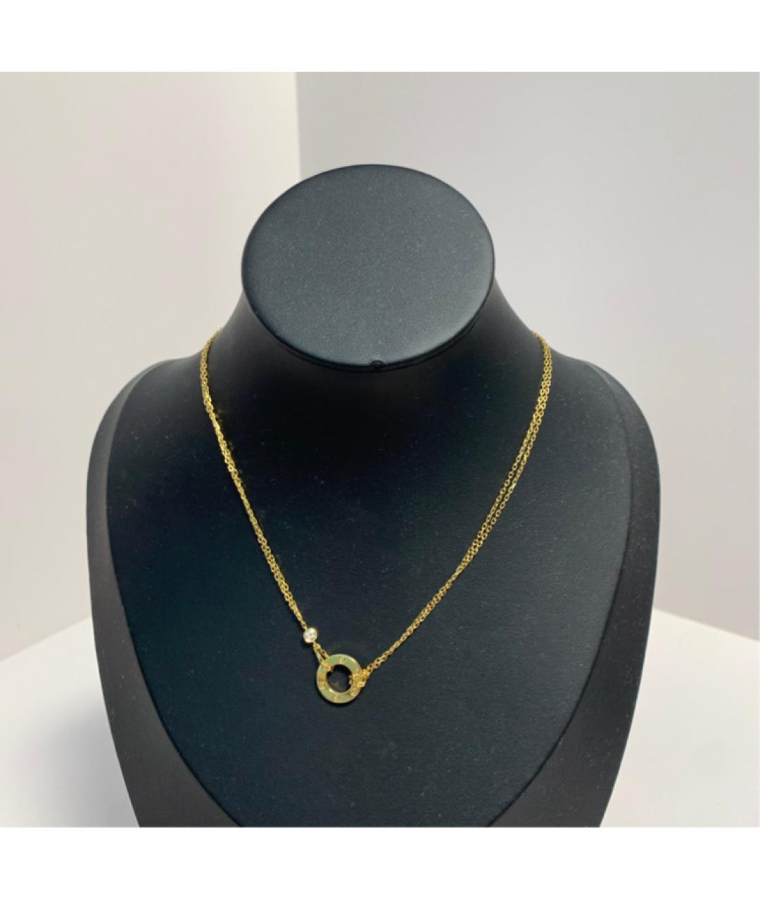 CARTIER Колье из желтого золота, фото 9