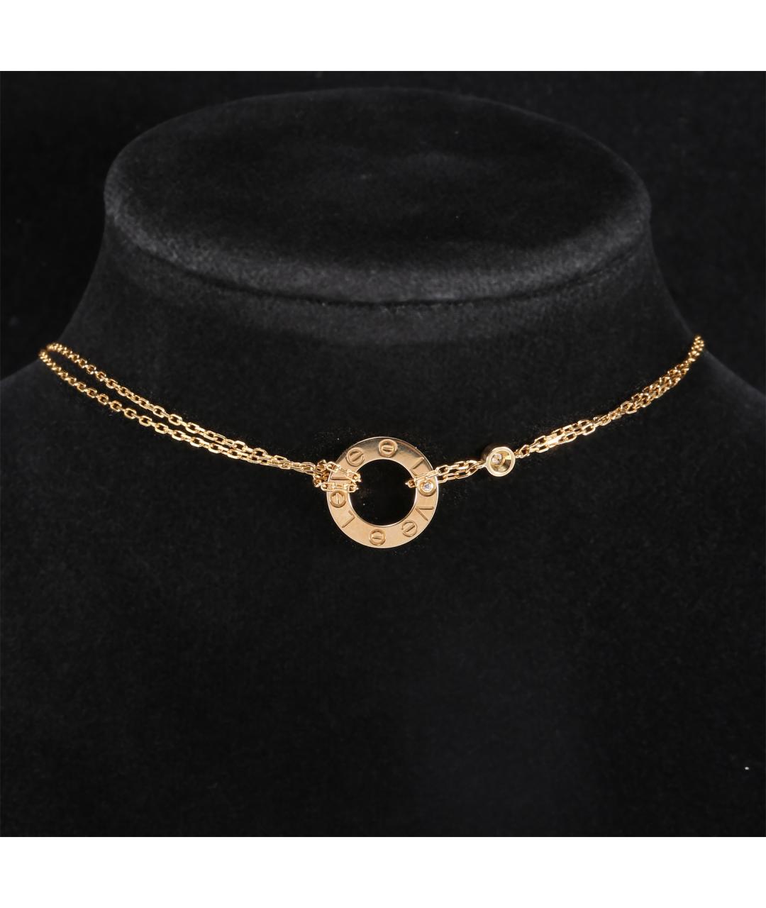 CARTIER Колье из желтого золота, фото 8