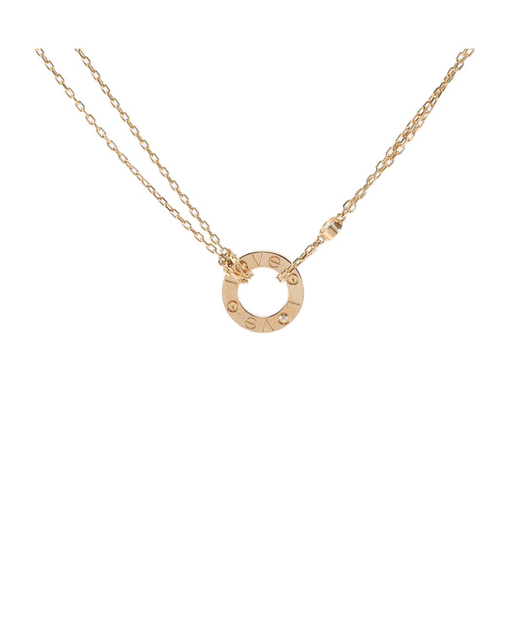 CARTIER Колье из желтого золота, фото 1