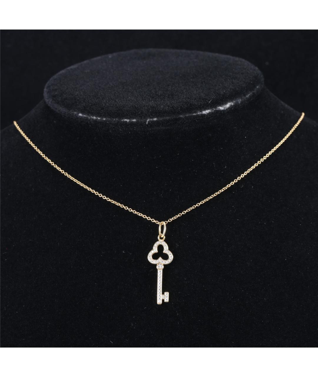 TIFFANY&CO Золотое колье из желтого золота, фото 7