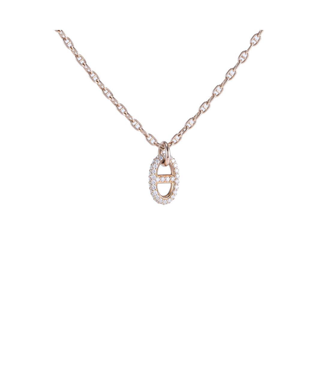 HERMES Колье из розового золота, фото 1