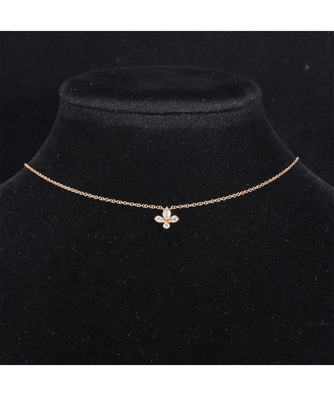 TIFFANY&CO Колье из розового золота, фото 8