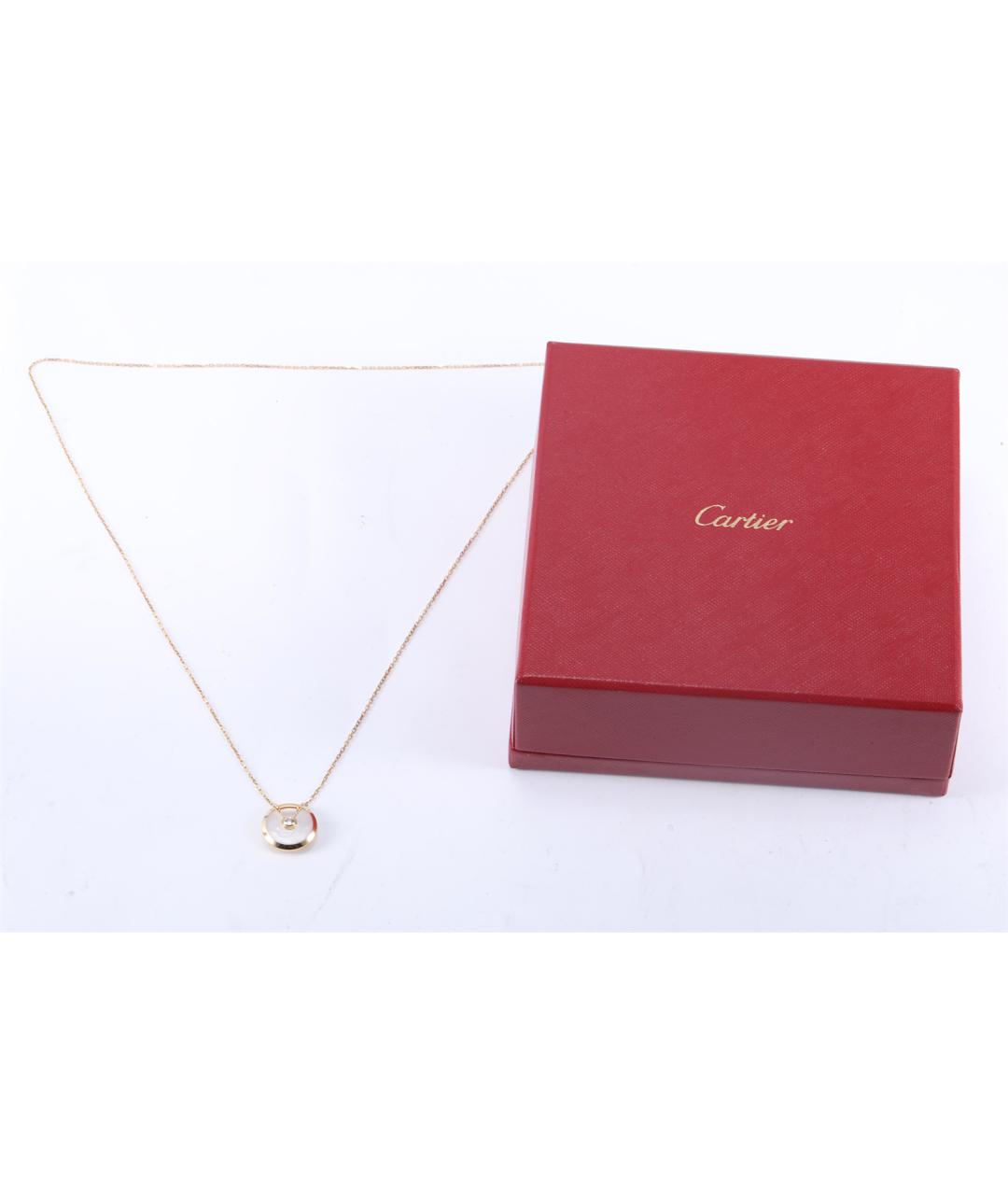 CARTIER Колье из белого золота, фото 7