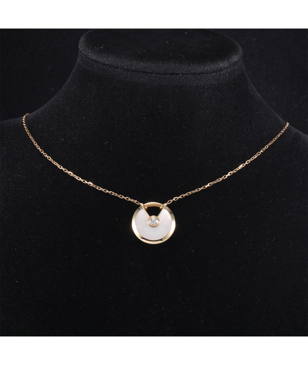 CARTIER Колье из белого золота, фото 8