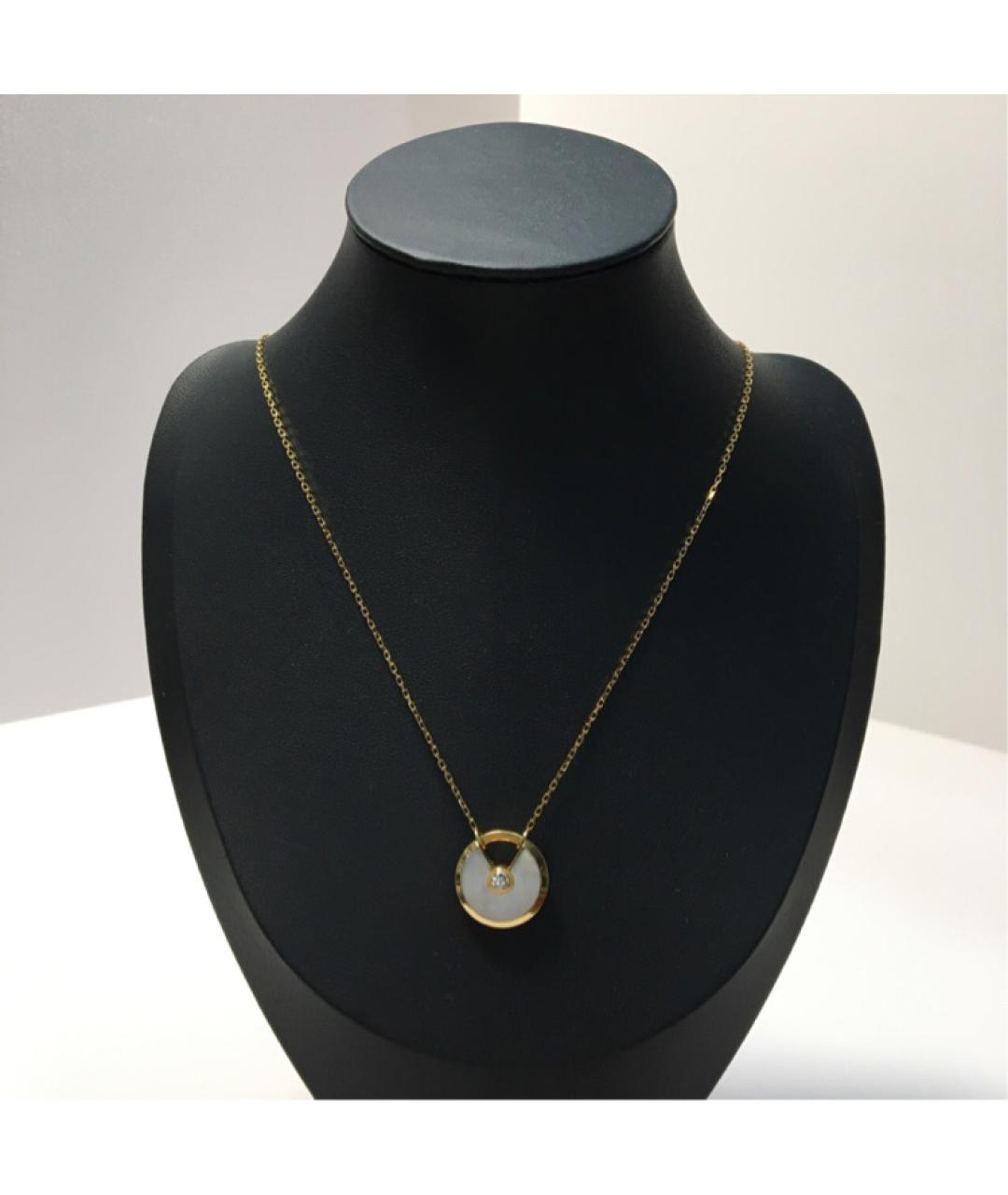 CARTIER Колье из белого золота, фото 9