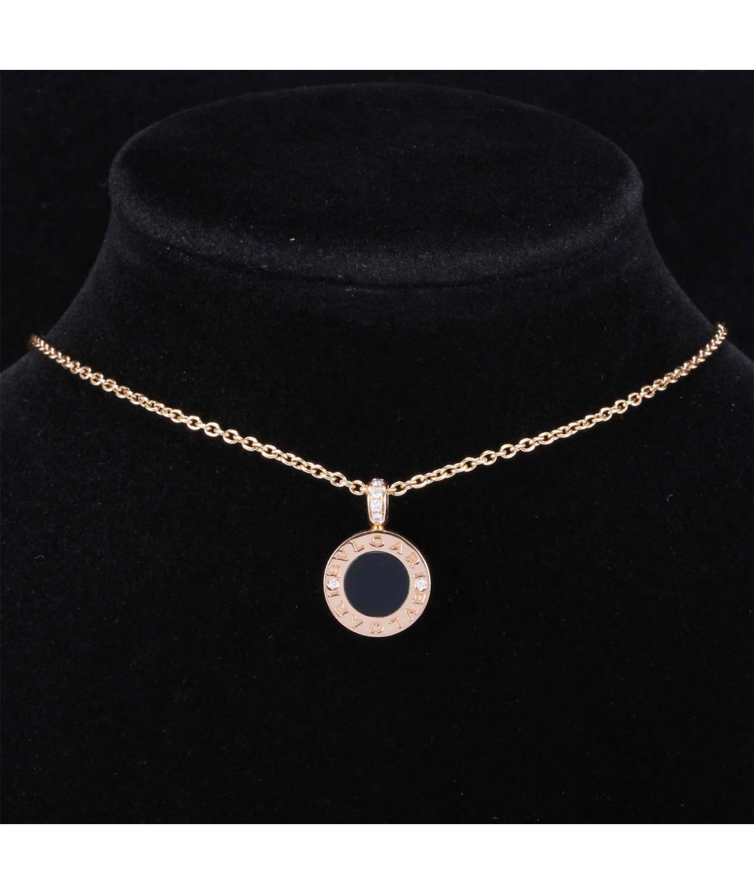 BVLGARI Золотое колье из розового золота, фото 7