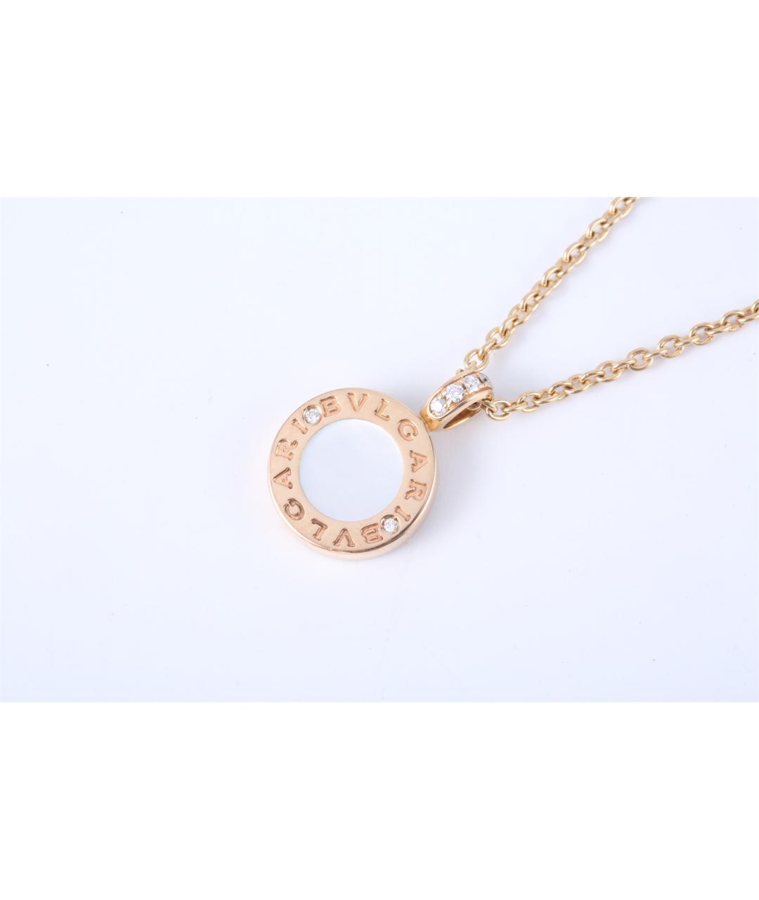 BVLGARI Золотое колье из розового золота, фото 3