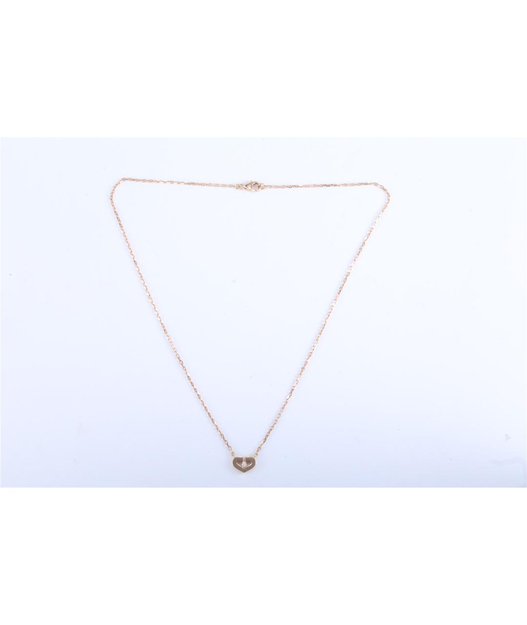 CARTIER Колье из розового золота, фото 6