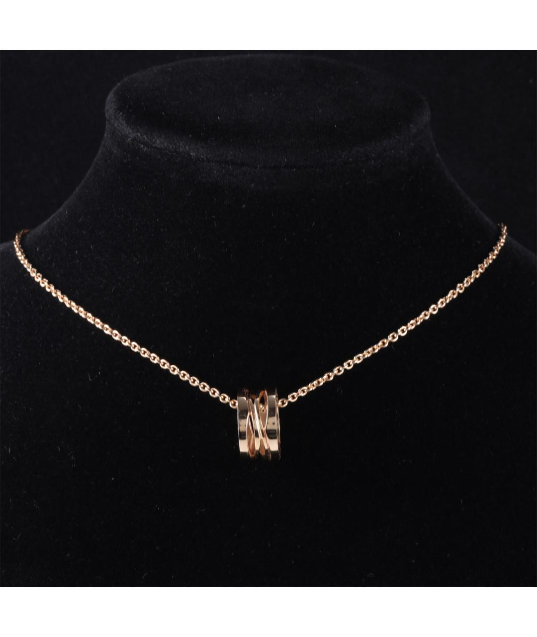 BVLGARI Колье из розового золота, фото 8