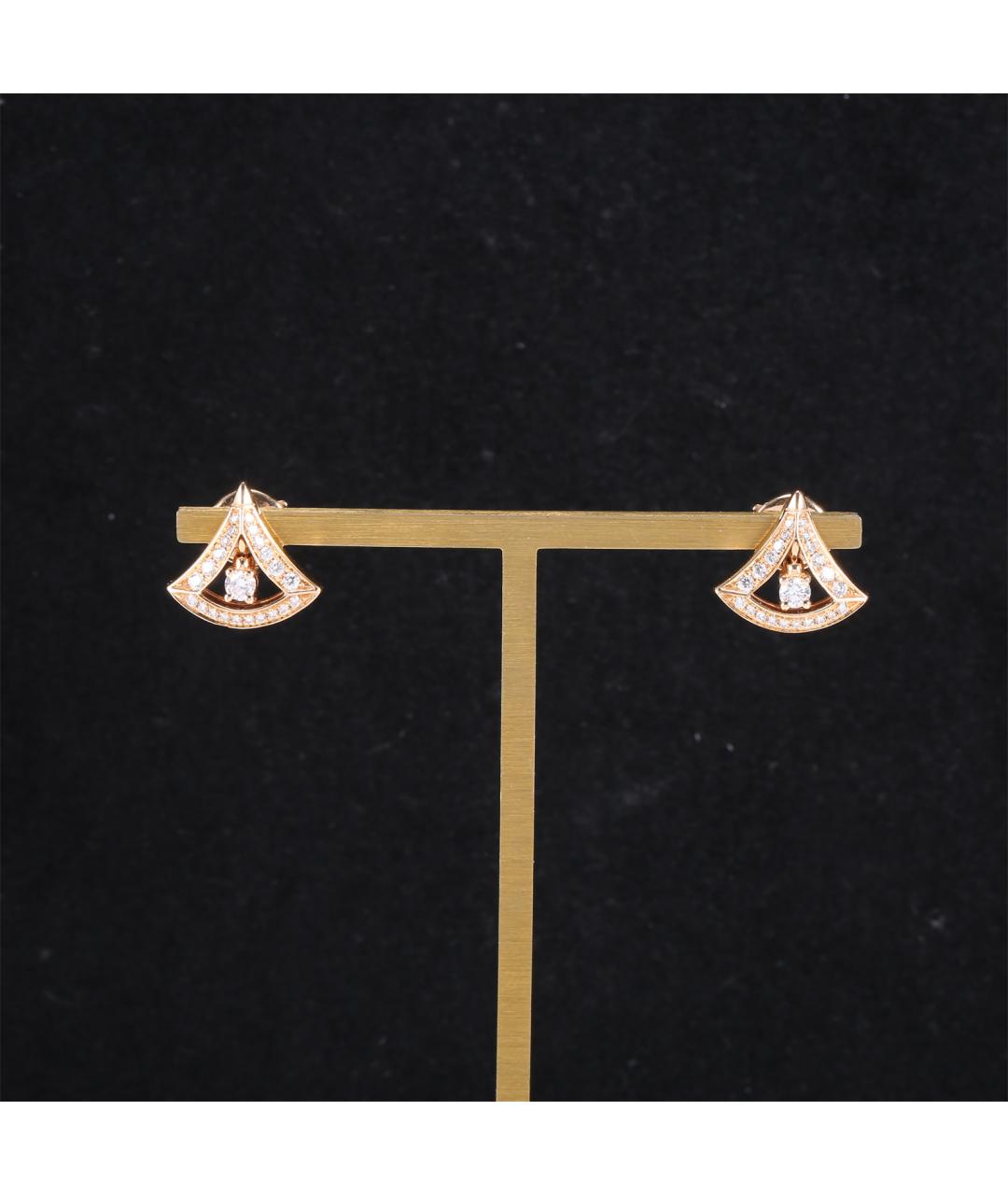 BVLGARI Серьги из розового золота, фото 8