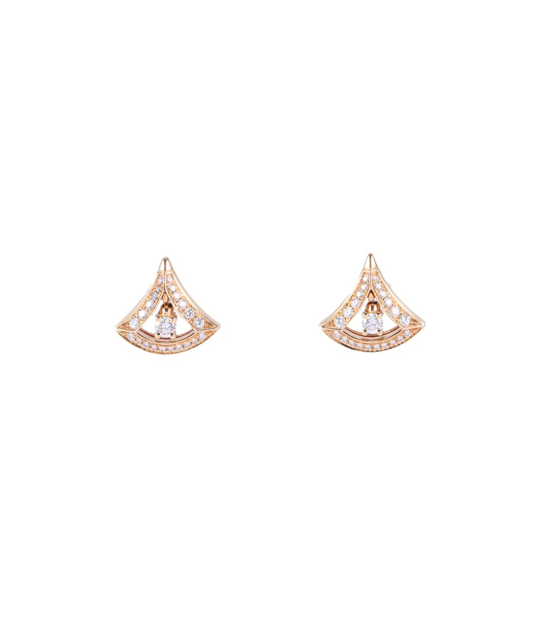 BVLGARI Серьги из розового золота, фото 1