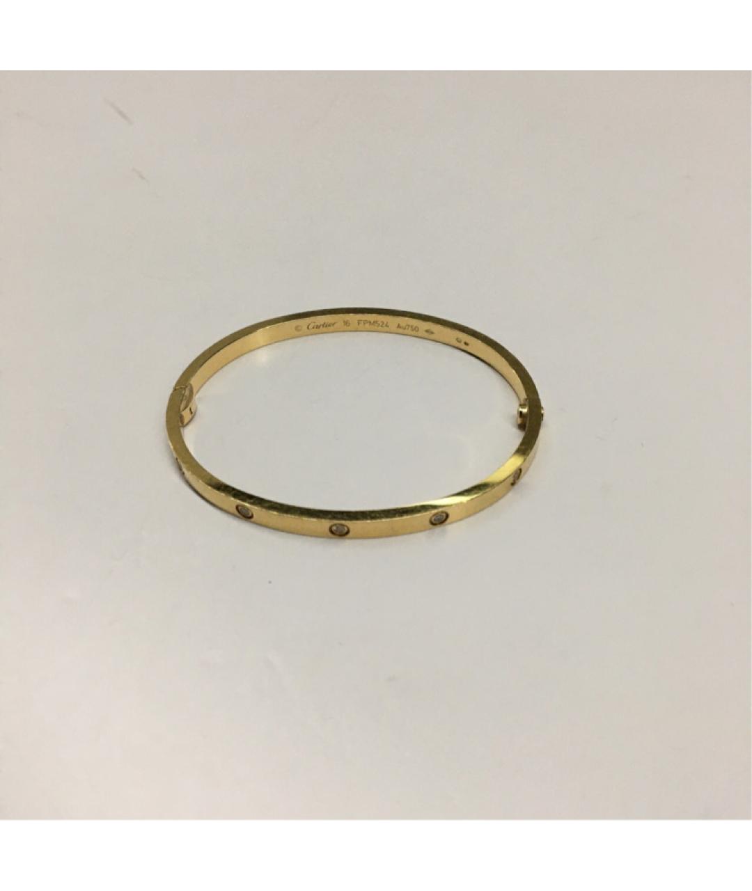 CARTIER Браслет из желтого золота, фото 6