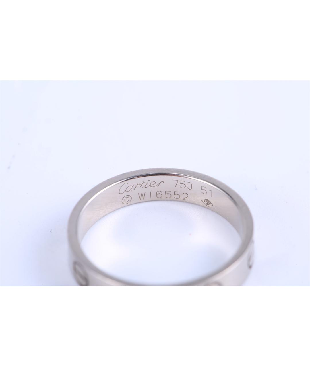 CARTIER Кольцо из белого золота, фото 6