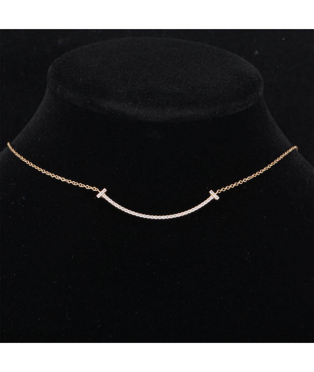 TIFFANY&CO Колье из розового золота, фото 8