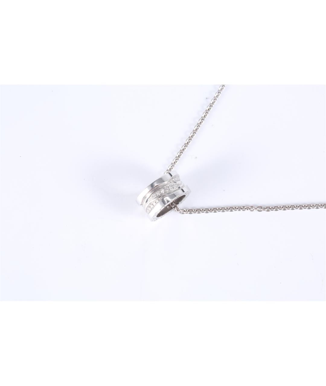 BVLGARI Серебряное колье из белого золота, фото 2