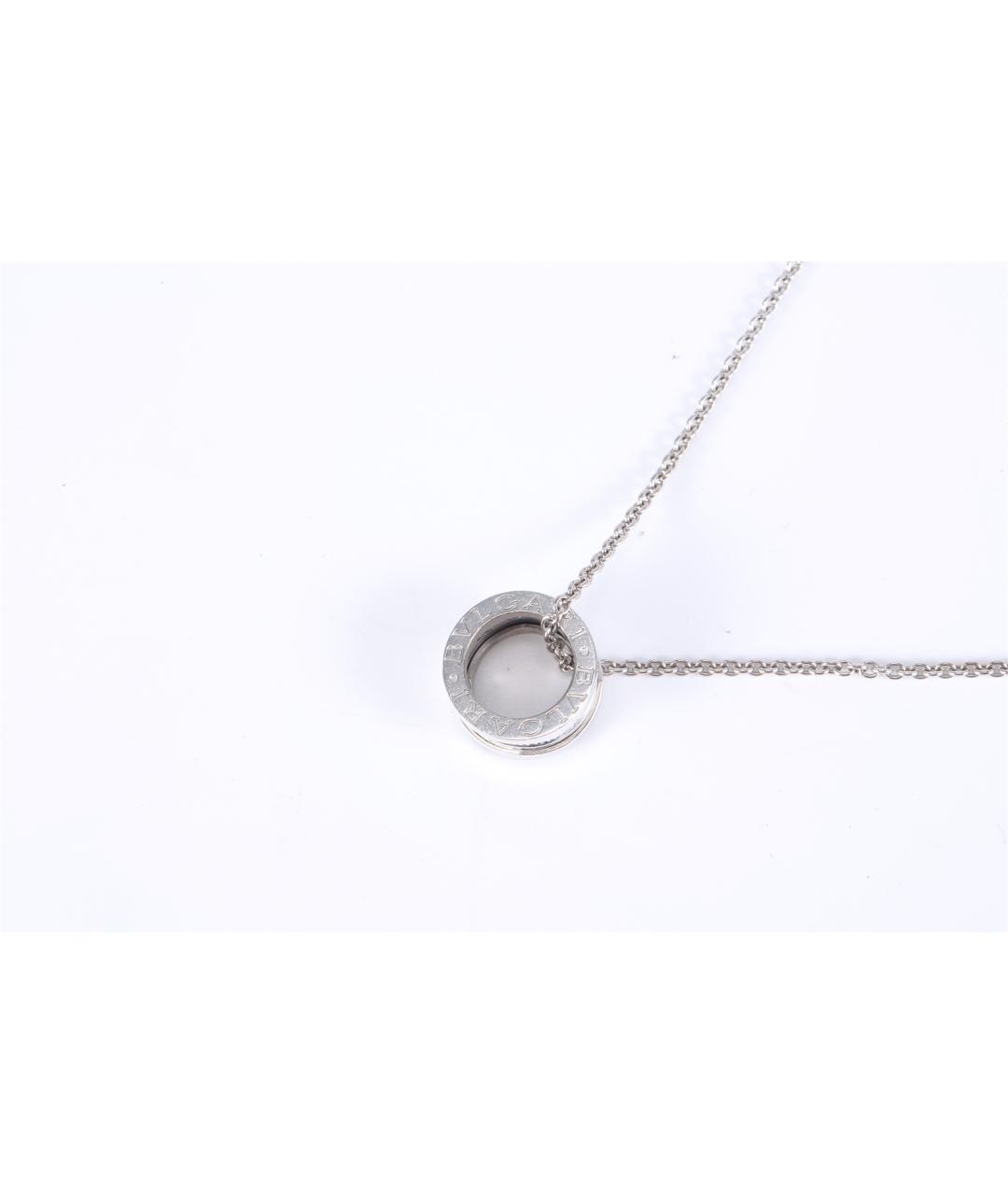 BVLGARI Серебряное колье из белого золота, фото 3