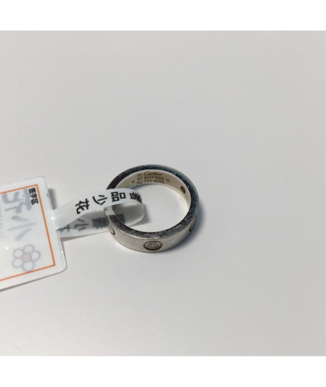 CARTIER Кольцо из белого золота, фото 8