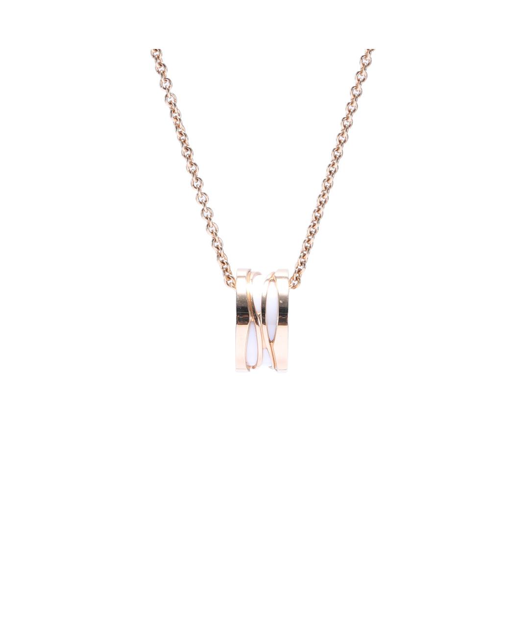 BVLGARI Золотое колье из розового золота, фото 1