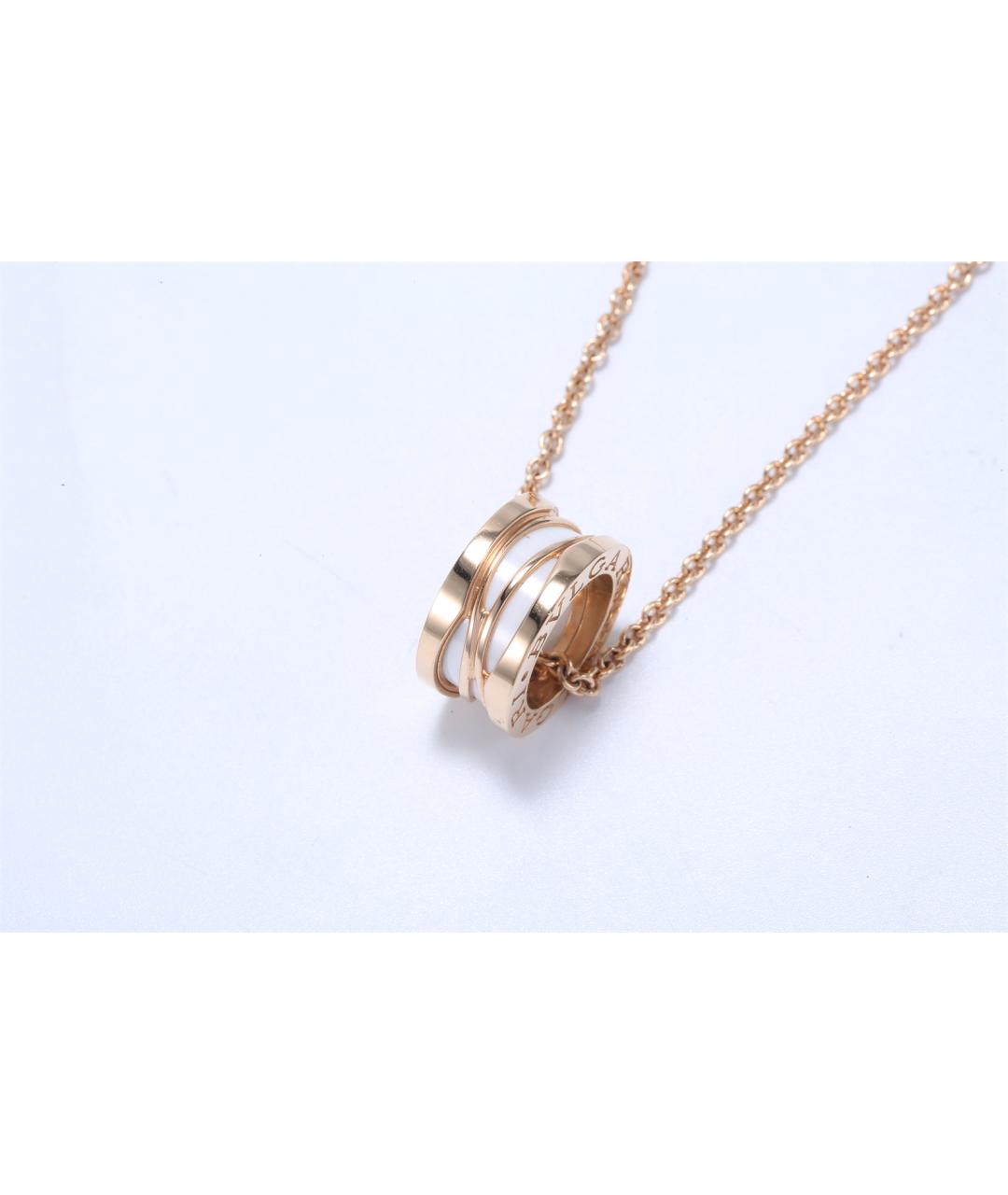 BVLGARI Золотое колье из розового золота, фото 2
