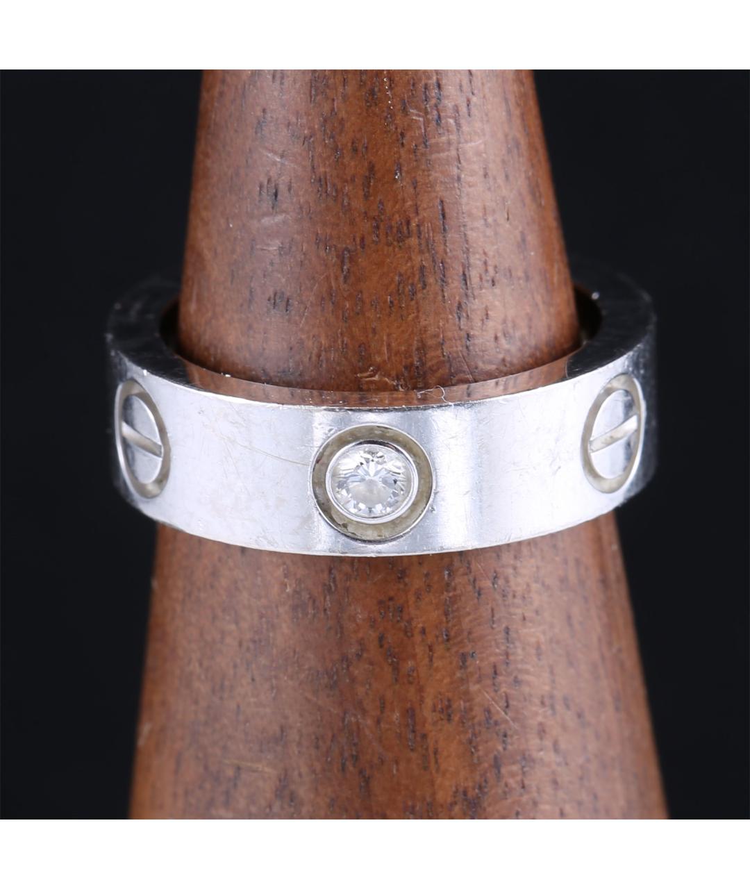 CARTIER Кольцо из белого золота, фото 7