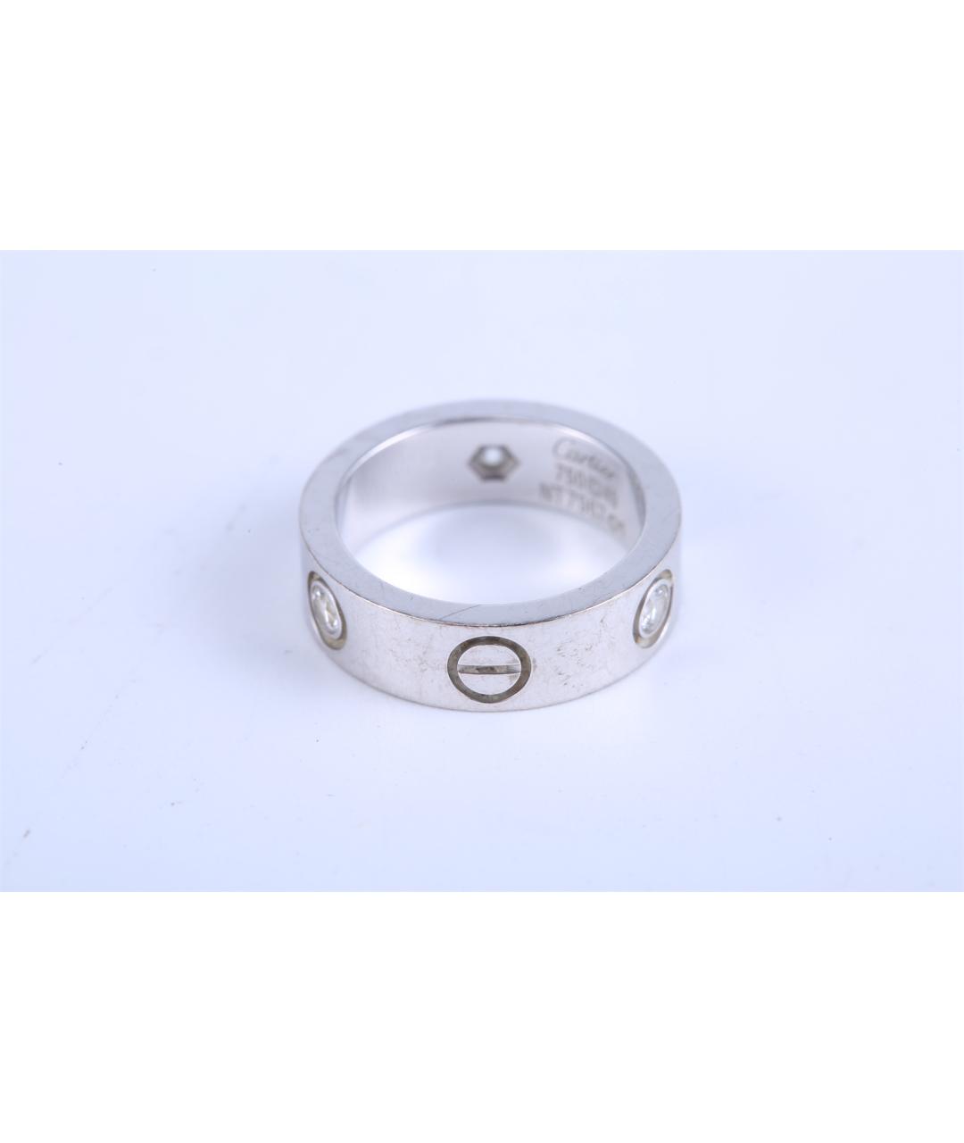 CARTIER Кольцо из белого золота, фото 5
