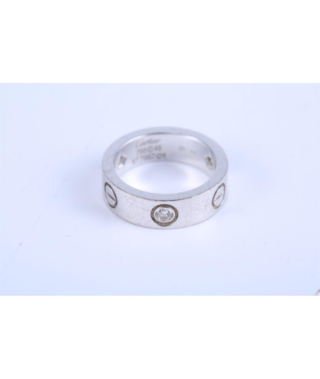 CARTIER Кольцо из белого золота, фото 4
