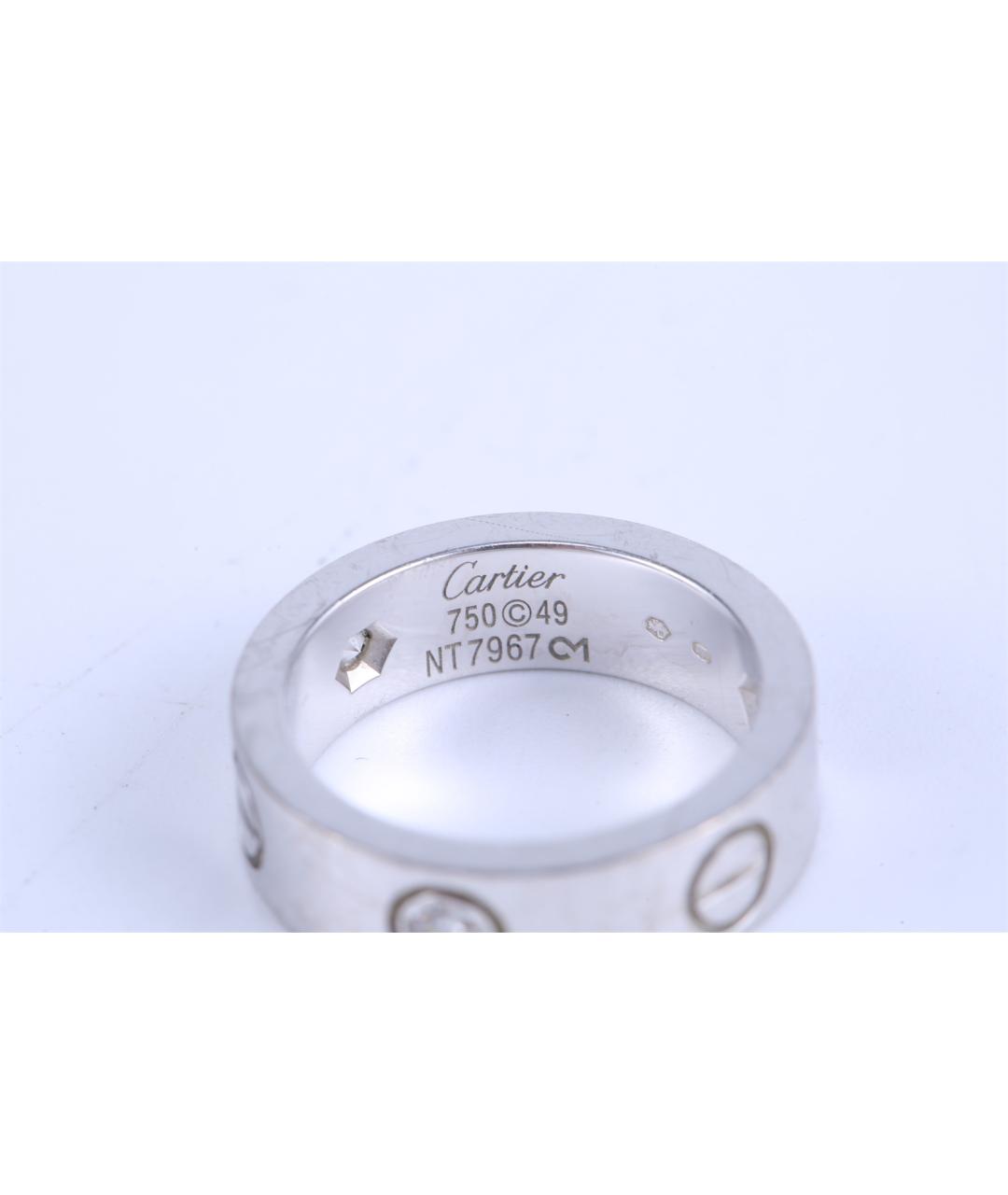 CARTIER Кольцо из белого золота, фото 6