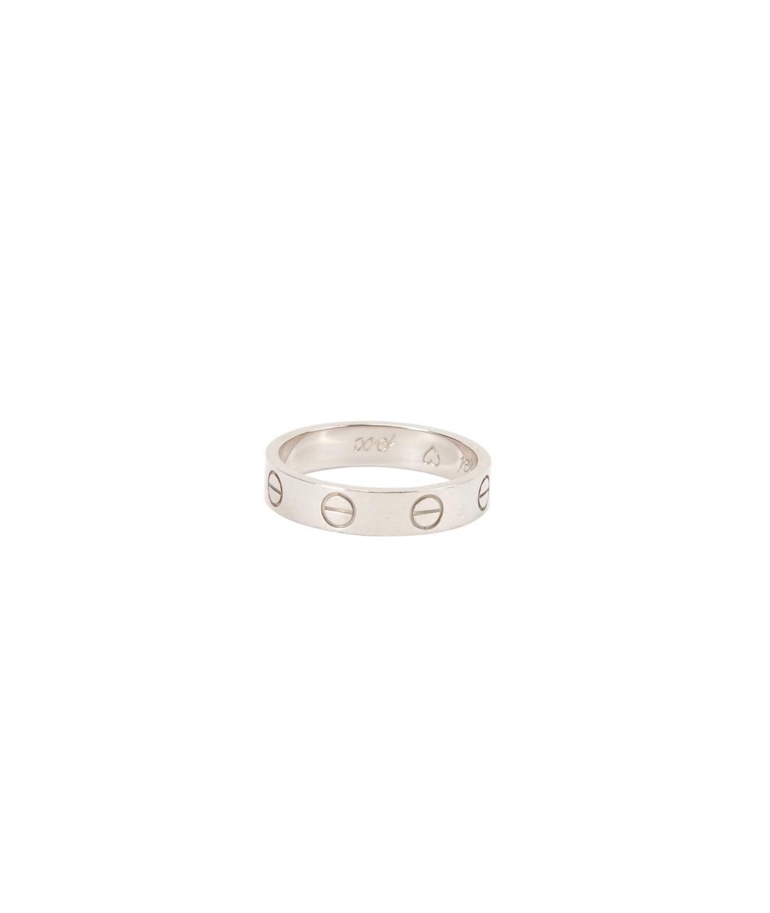 CARTIER Серебряное кольцо из белого золота, фото 3