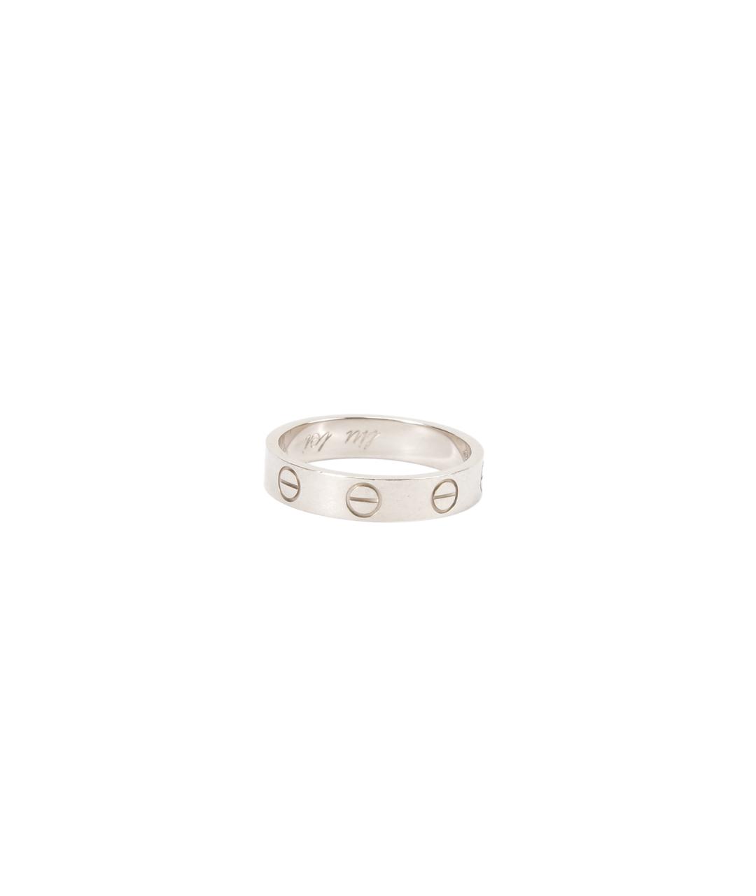 CARTIER Серебряное кольцо из белого золота, фото 2