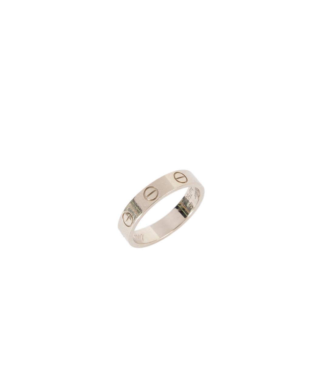 CARTIER Серебряное кольцо из белого золота, фото 4