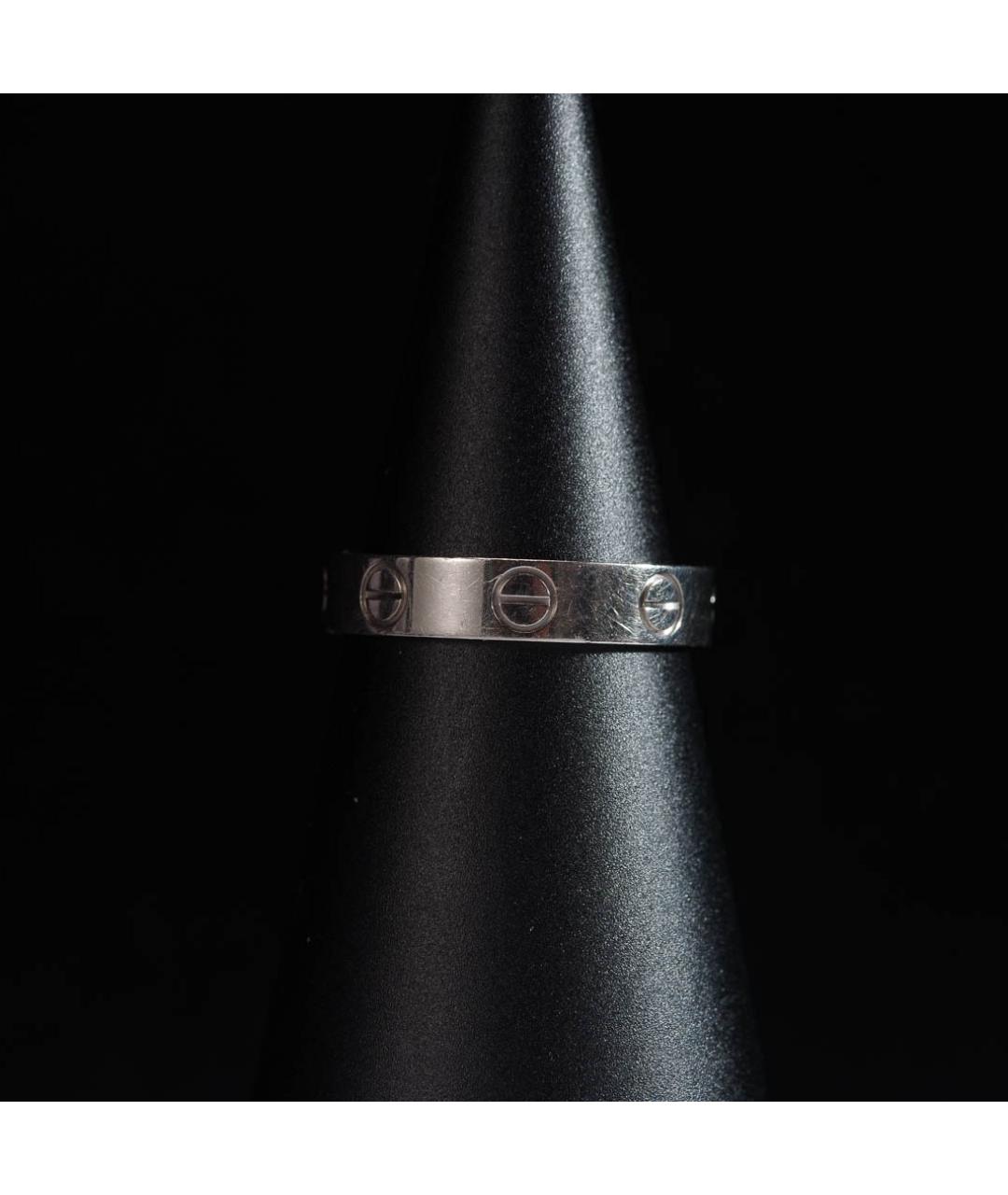 CARTIER Серебряное кольцо из белого золота, фото 5